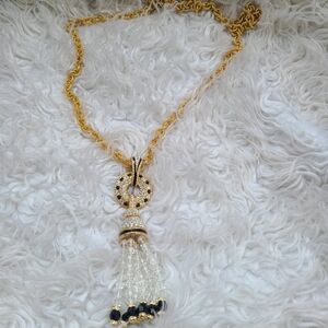 Rare Gorgeous Swarovski Pendant Necklace- New With Tags